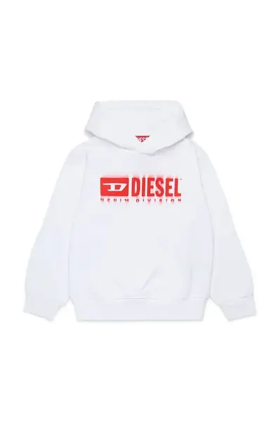 Dětská bavlněná mikina Diesel SGINNHOODL5 OVER SWEAT-SHIRT