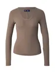 GAP Tričko 'LUXE MOD'  mokka