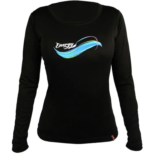 HAVEN ENERGY LONG Dámský dres s dlouhým rukávem, černá, velikost