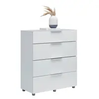 Voleo KOMODA, vysoce lesklá bílá, 90,3/97,6/40 cm