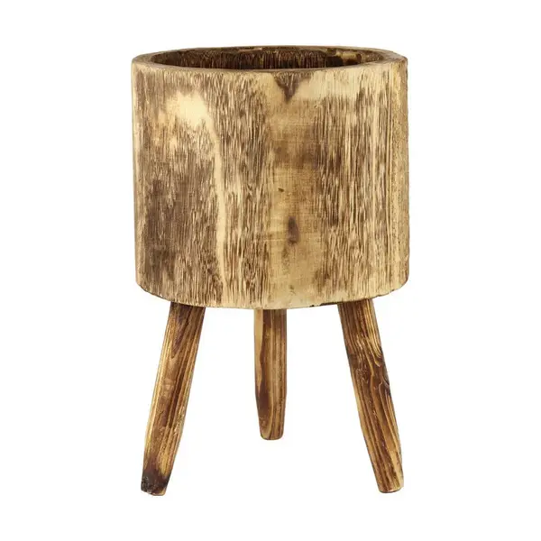 KVĚTINÁČ NA KVĚTINY dřevo, 22/34/22 cm