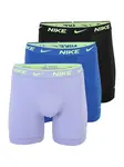 NIKE Underwear Boxerky  modrá / neónovo zelená / pastelovo fialová / čierna
