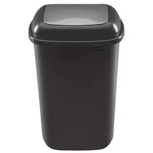 Quatro odpadkový kôš 28L strieborný 610-07 48PK