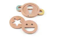 Súprava drevených formičiek – vytlačovanie do piesku