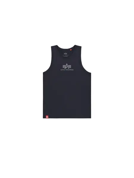 ALPHA INDUSTRIES Tričko  tmavomodrá / sivá