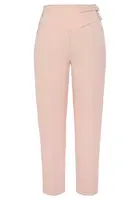 LASCANA Nohavice s pukmi  rosé