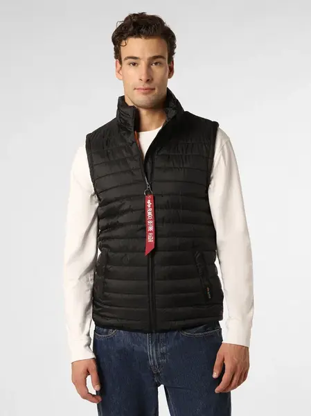 ALPHA INDUSTRIES Prechodná bunda  čierna