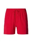 Calvin Klein Swimwear Plavecké šortky  červená / biela