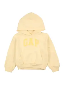 GAP Mikina  žltá / karí