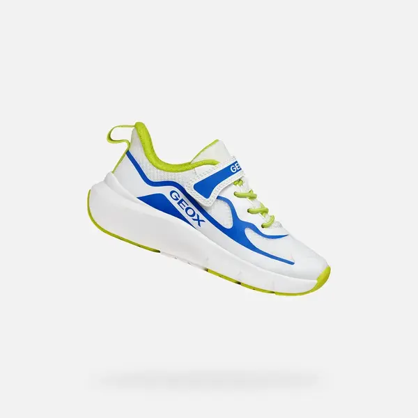 Biele chlapčenské tenisky Geox Pro-Ran