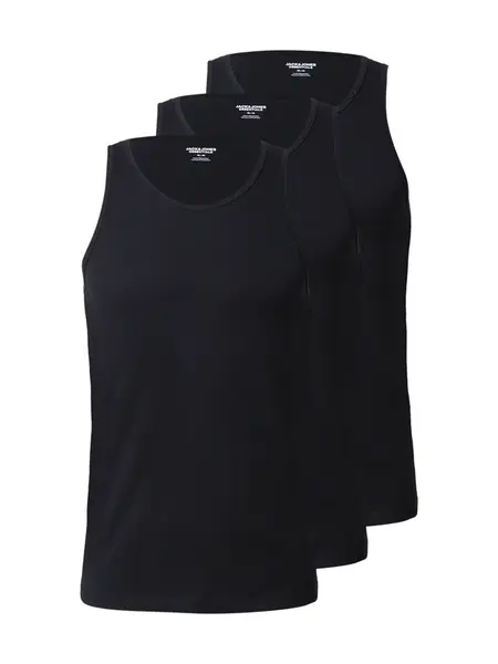 JACK & JONES Tričko  čierna