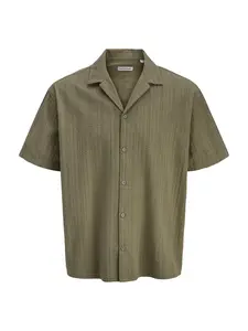 JACK & JONES Košeľa 'JJETyson'  olivová