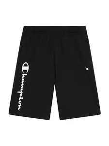 Champion Authentic Athletic Apparel Nohavice  čierna / biela
