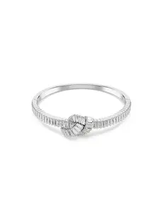 Swarovski Náramok 'Matrix'  strieborná / priehľadná
