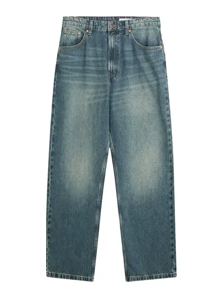 Bershka Džínsy  tmavozelená