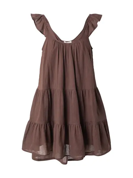 ONLY Letné šaty 'ONLNabila'  čokoládová