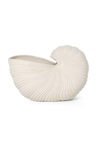 Květináč ferm LIVING Shell Pot 31 x 20 x 15 cm