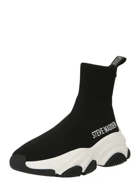 STEVE MADDEN Členkové tenisky 'Prodigy'  čierna / biela