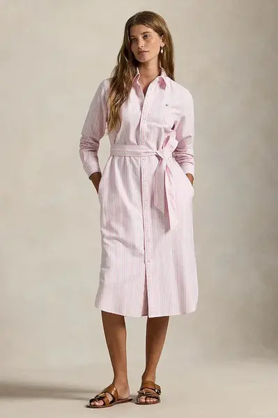 Bavlněné šaty Polo Ralph Lauren