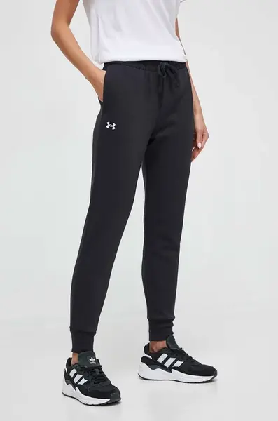 Under Armour tepláky dámské s bavlnou Rival Fleece
