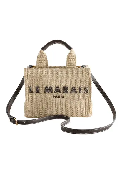 Next Kabelka na rameno  béžová / tmavohnedá