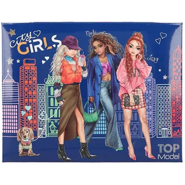 Top Model Kancelářská souprava, Modrá, Dívky ve městě