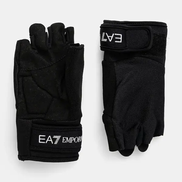 Rukavice EA7 Emporio Armani černá barva, AF12107.7X000011