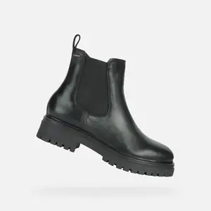 Černá dámská kotníková obuv Geox Iridea B ABX - Dámské