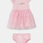 Dívčí šaty Guess růžová barva, mini, A5RK02 KAUH0