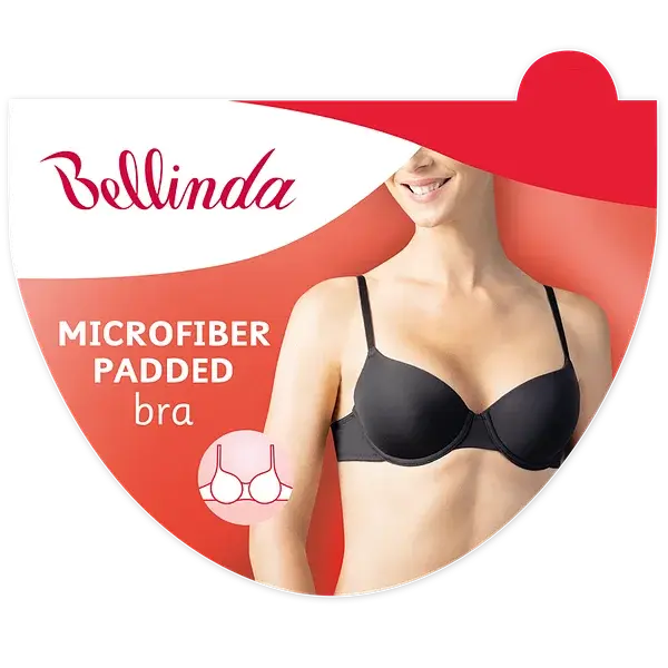 Bellinda MICROFIBER Měkká podprsenka - Černá