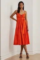 Bavlněné šaty Lauren Ralph Lauren