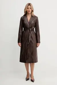 Kožený kabát Marciano by Guess LANA