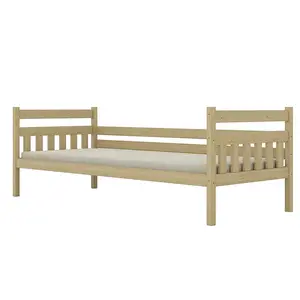 Posteľ Dawid štandard 90x200 prírodná, lakovaná