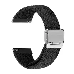 Lenuo elegantní nylonový strap 22 mm černý