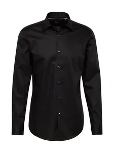 BOSS Košeľa 'Hank'  čierna