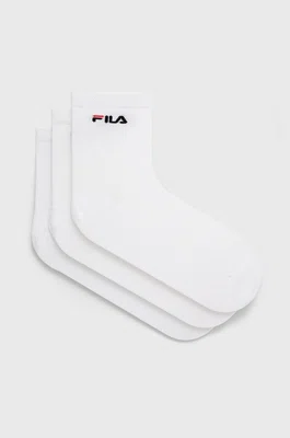 Ponožky Fila bílá barva