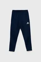 Dětské kalhoty adidas Performance HC0336 tmavomodrá barva, s aplikací