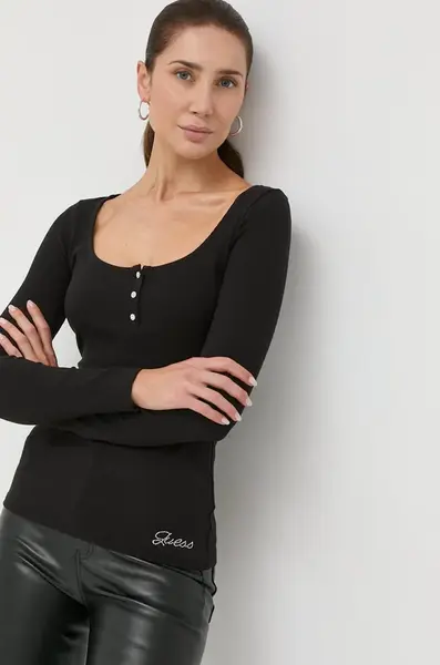 Tričko s dlouhým rukávem Guess KARLEE