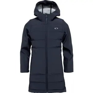 LOAP LODIN Dětský softshellový kabát, tmavě modrá, velikost 112-116