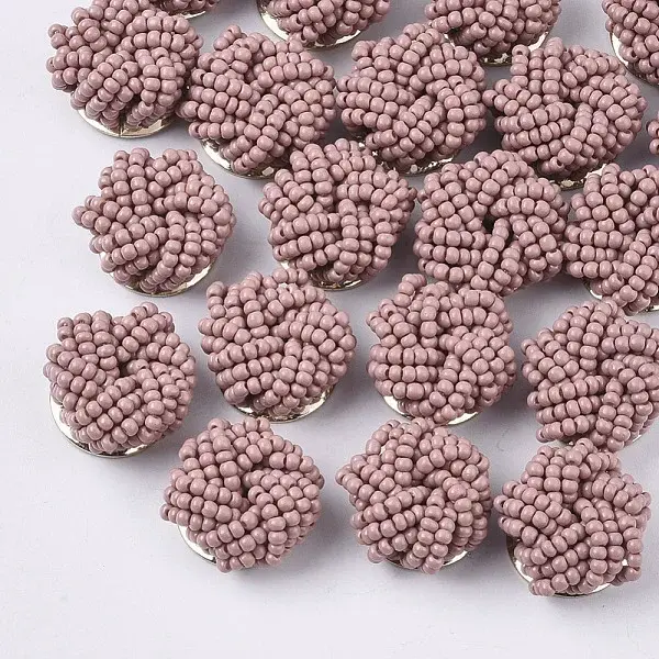 Glass Seed Beads Cabochons