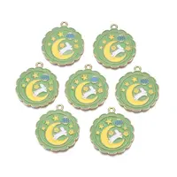 Alloy Enamel Pendants