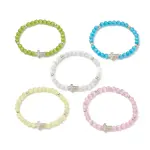 Glass Cat Eye Beaded Bracelets
