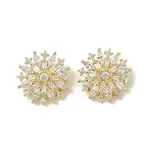 Brass Micro Pave Cubic Zirconia Pendants