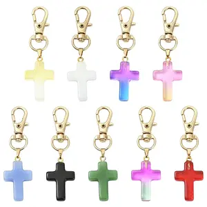 9Pcs Glass Pendant Decorations