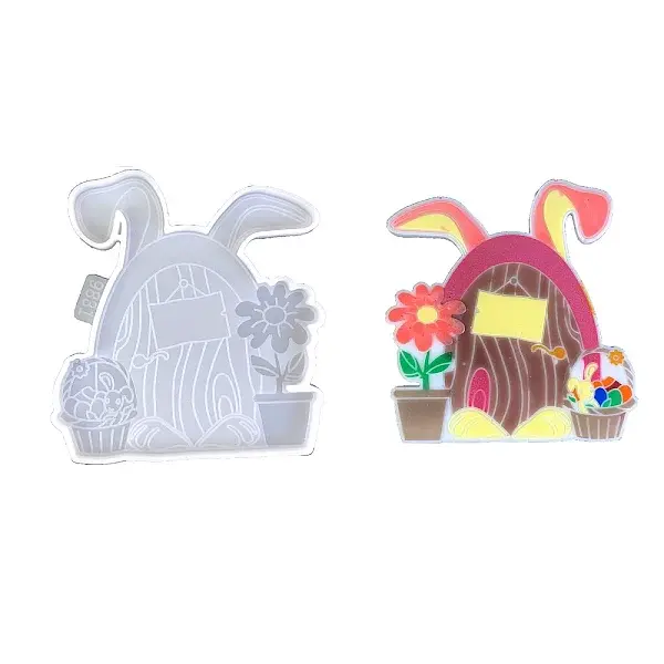 Elf Door Ornament Silicone Molds