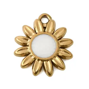 304 Stainless Steel Enamel Pendants