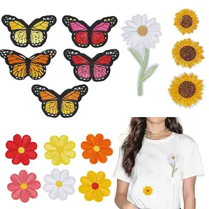 Computerized Embroidery Cloth Iron On Patches