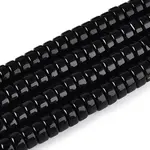 Opaque Solid Color Glass Beads Strands