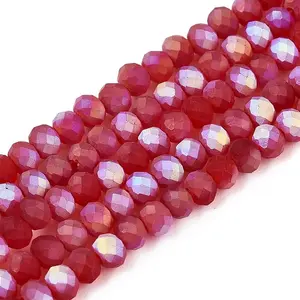Transparent Glass Beads Strands