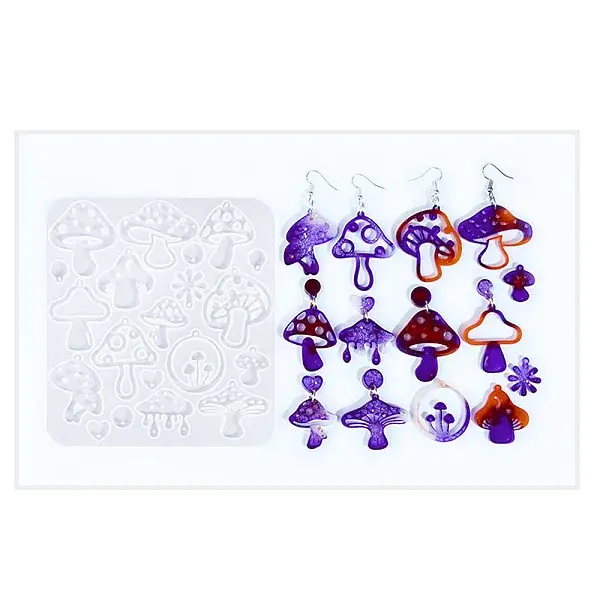 1Pc Easter DIY Pendant Molds